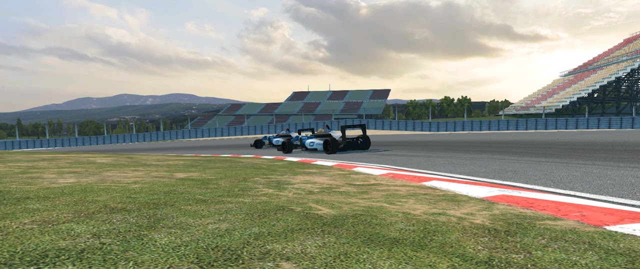 Sim racing track